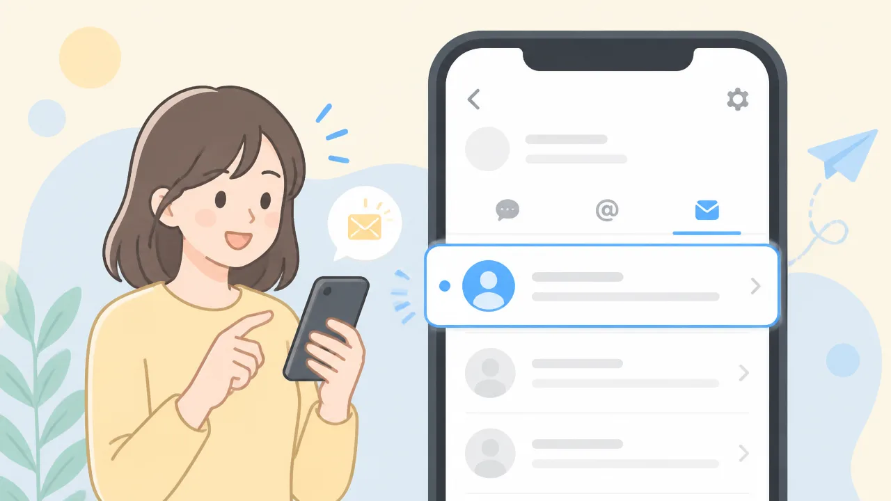XのDMリクエストは相手に通知される?届かない原因と確認方法
