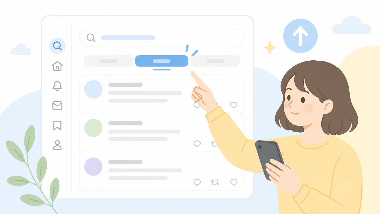Xで過去のポストを検索する方法|期間・日付・アカウント指定を解説