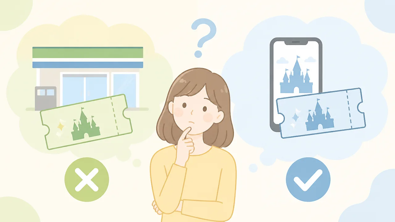 コンビニで買ったディズニーチケットはキャンセルできる？払い戻し条件