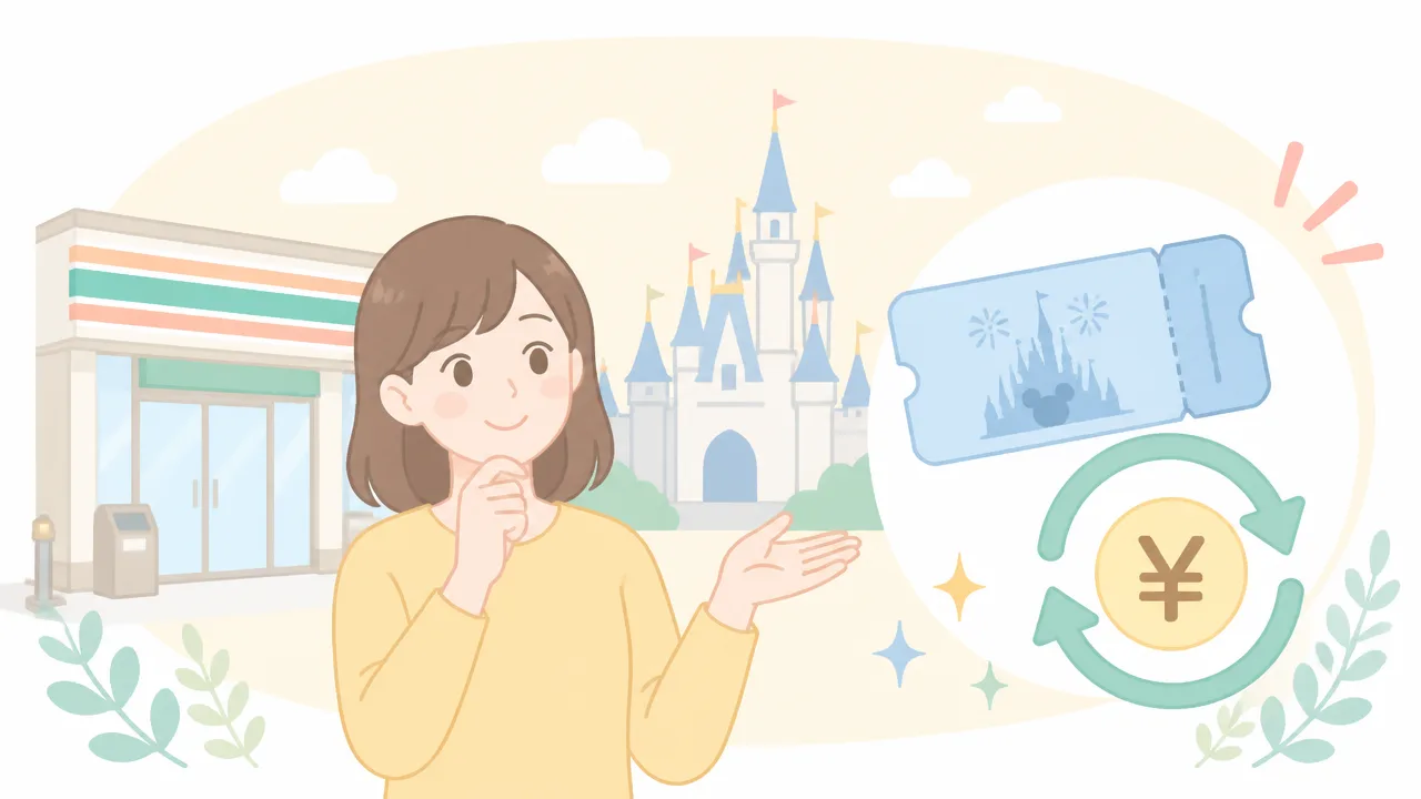 コンビニで買ったディズニーチケットはキャンセルできる？払い戻し条件