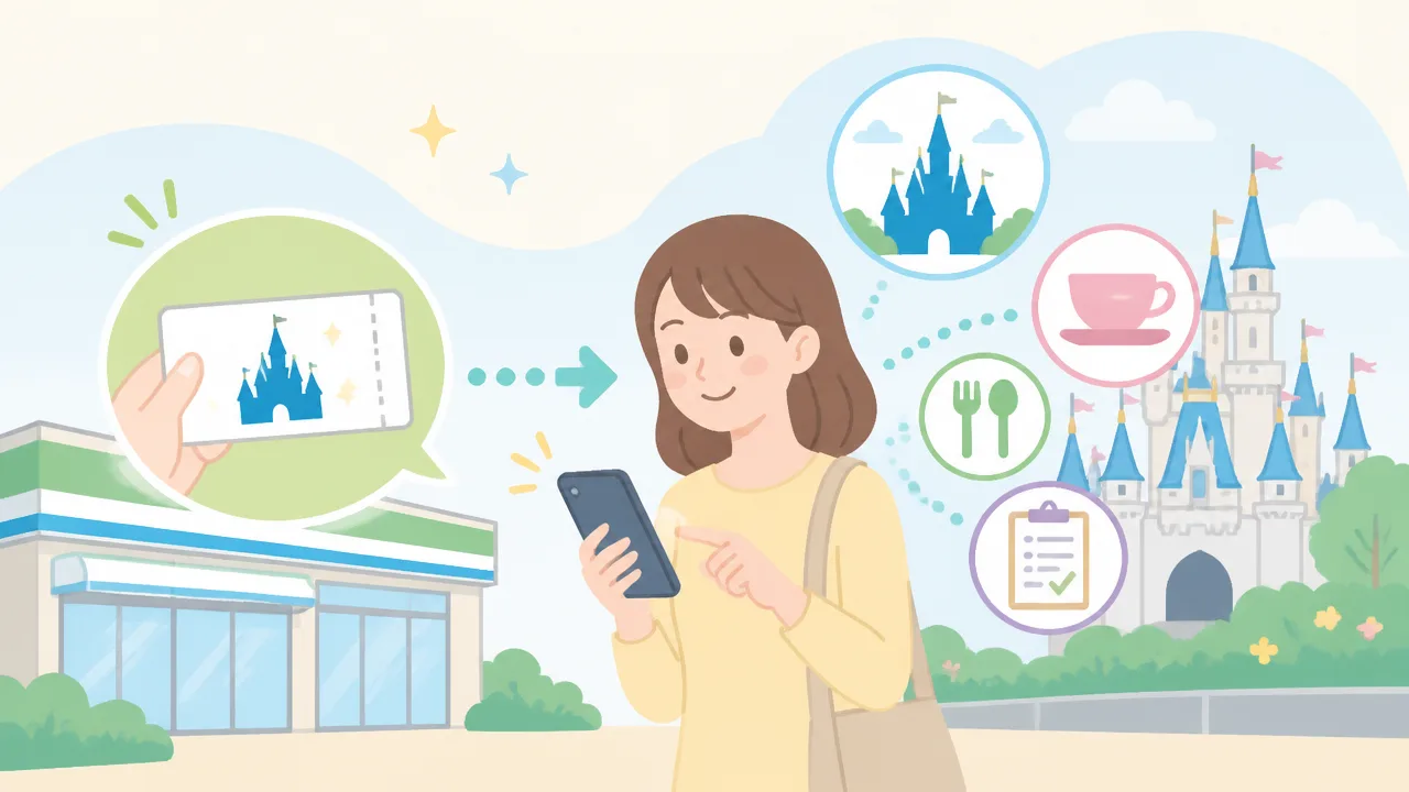 ディズニーチケットはコンビニと公式サイトのどちらで買う？違いを比較