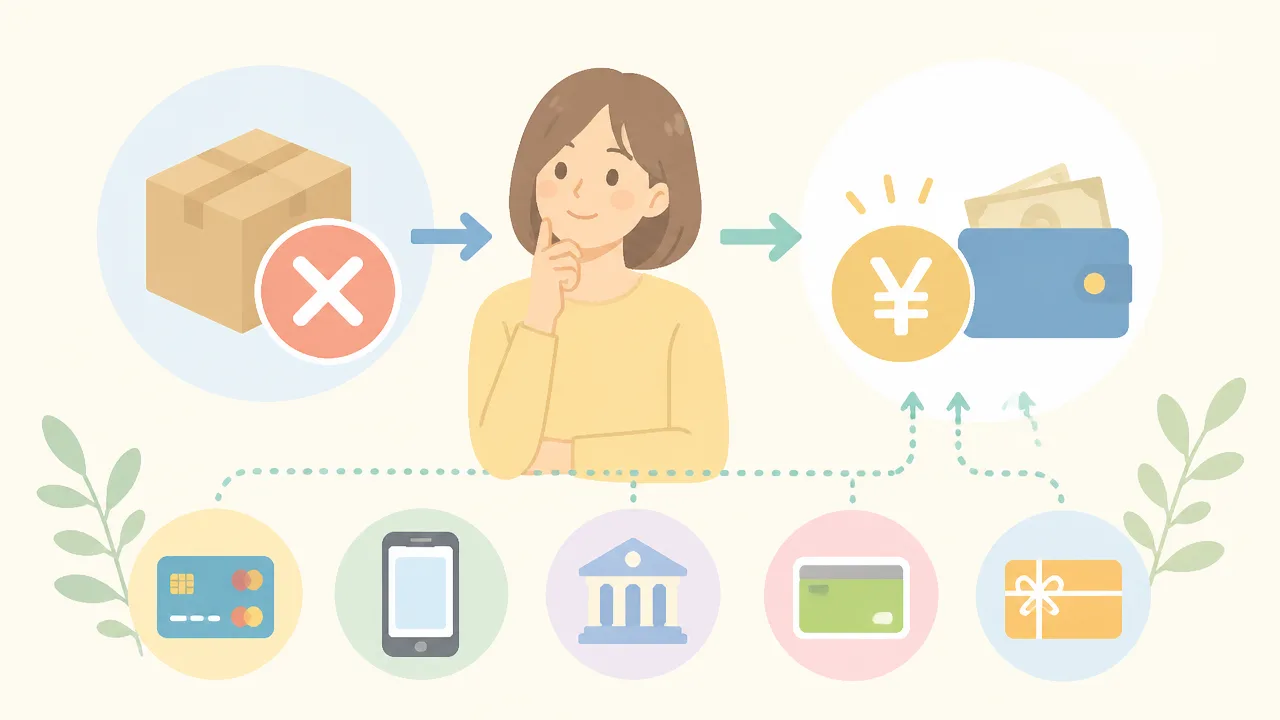 Amazonで注文を取り消した後の返金はいつ？反映が遅い原因と対処法