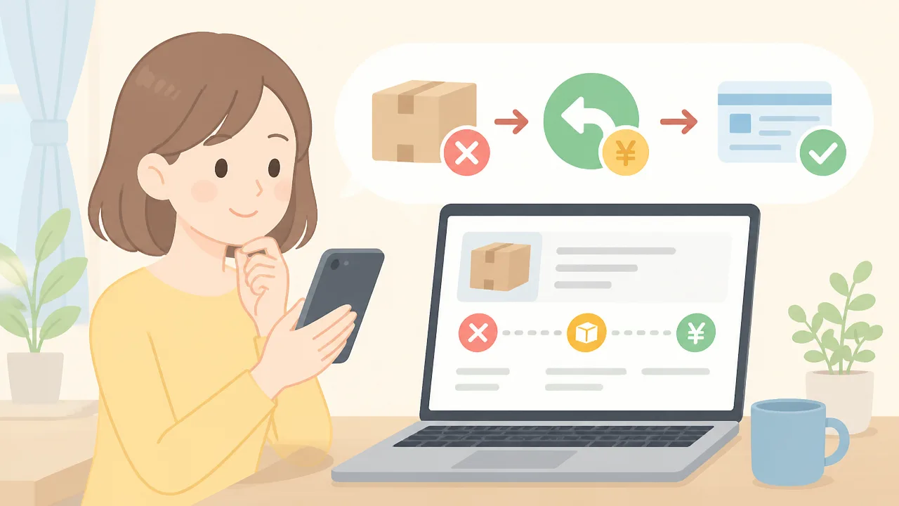 Amazonでキャンセルしたのに請求？返金の流れと確認ポイント