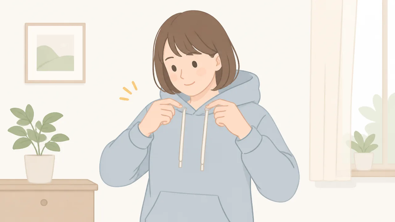 パーカーの紐が長すぎるときはどうする？切らずに短くする方法3選