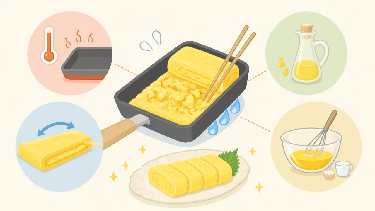 卵焼きがボロボロになる原因は？きれいに巻くコツと失敗したときの対処法