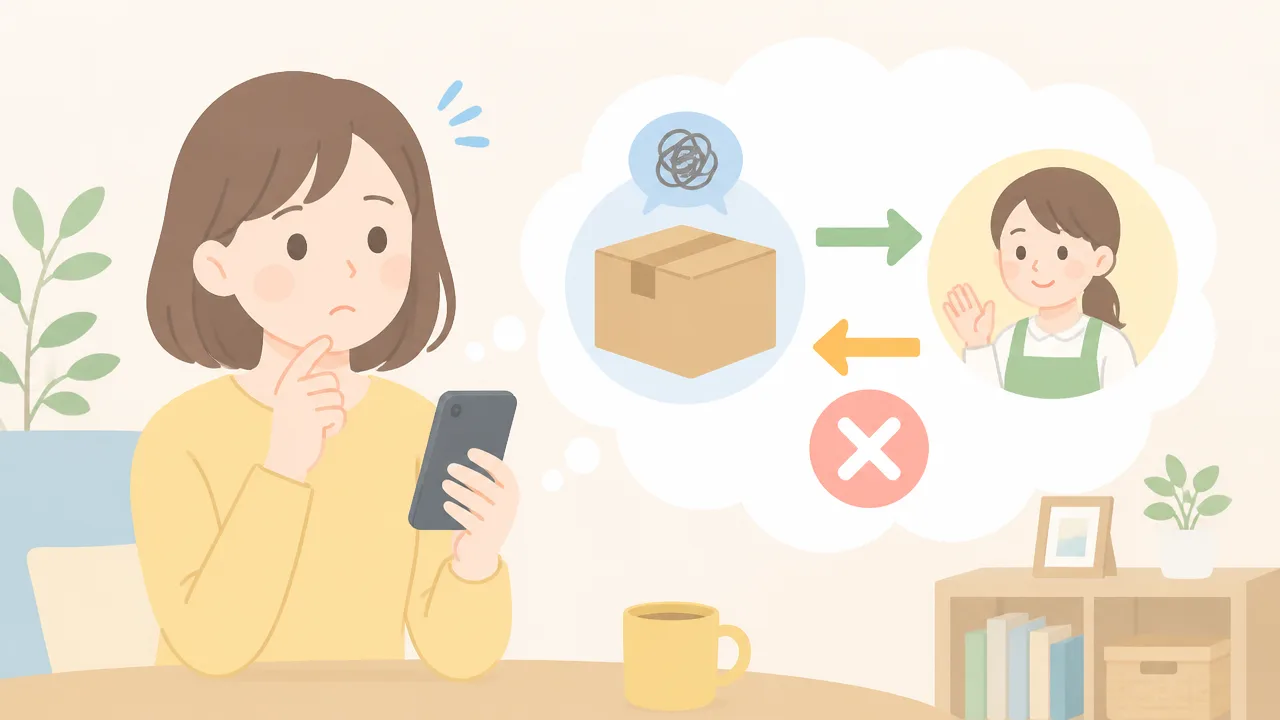 メルカリで間違えて購入したらどうする？キャンセル相談の流れと注意点