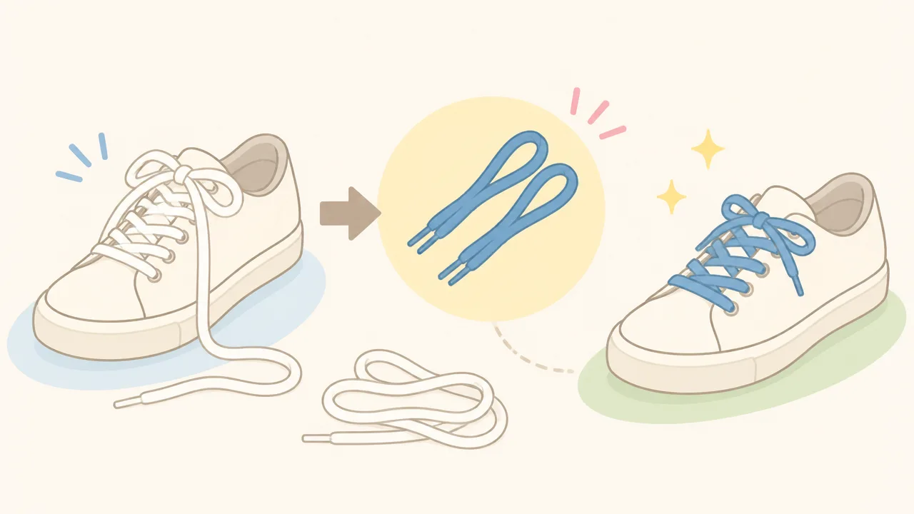 靴紐が長すぎるときはどうする？切らずに短くする方法と結び方