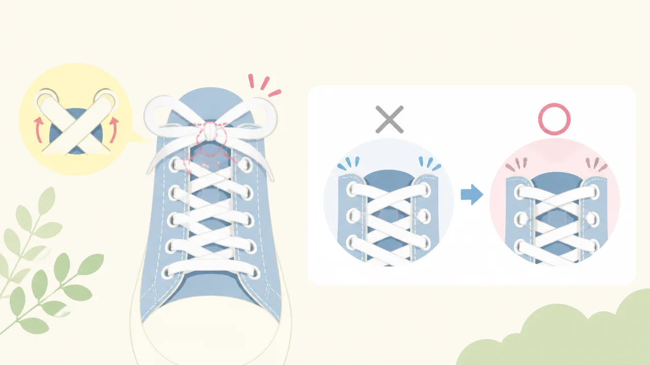靴紐がすぐほどけるのはなぜ?主な原因とほどけにくい結び方