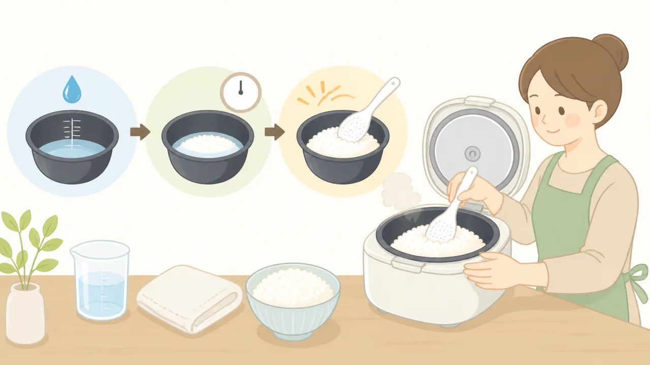 ご飯が硬く炊けたときはどうする？ふっくらさせる方法と注意点