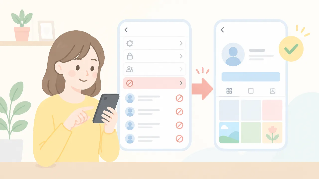 インスタでブロックするとどうなる？相手からの見え方と解除方法を解説