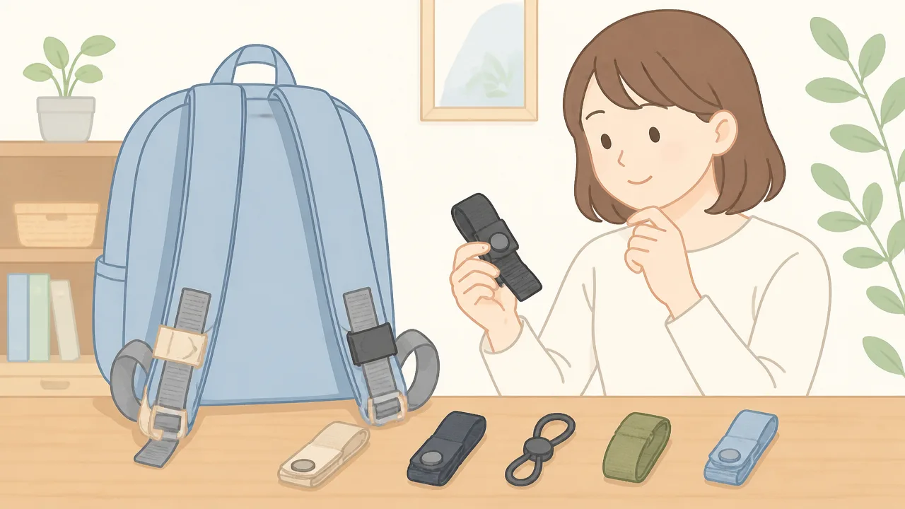 リュックの肩紐が長すぎるときは?余ったベルトをすっきりまとめる方法