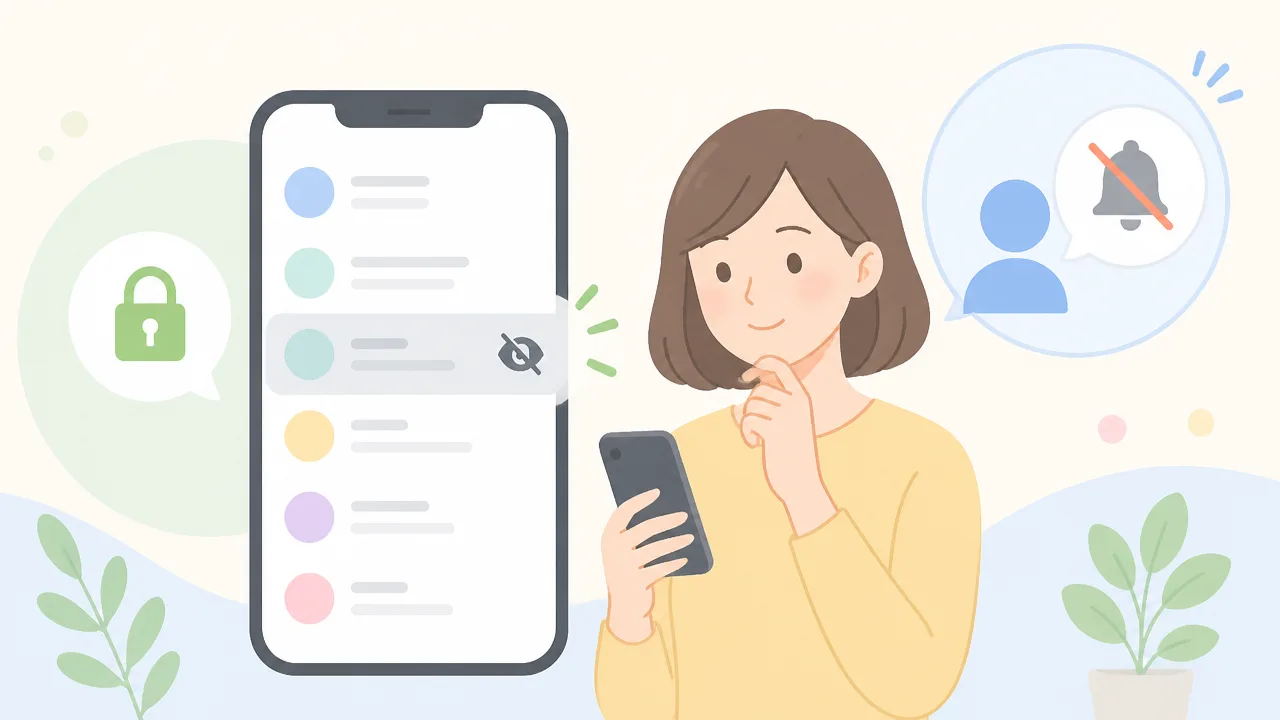 LINEトークを非表示にすると相手にバレる？戻し方と削除の違い