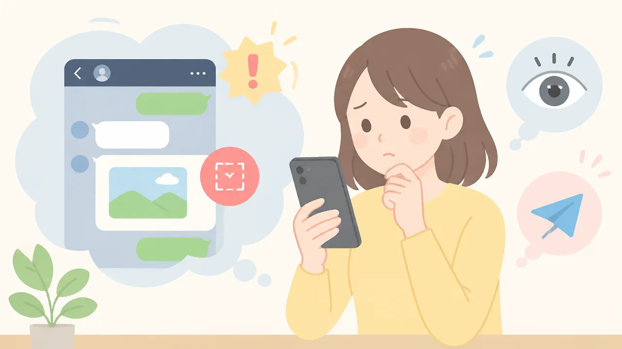 LINEスクショは相手に通知？トーク・プロフィール・アルバム別解説