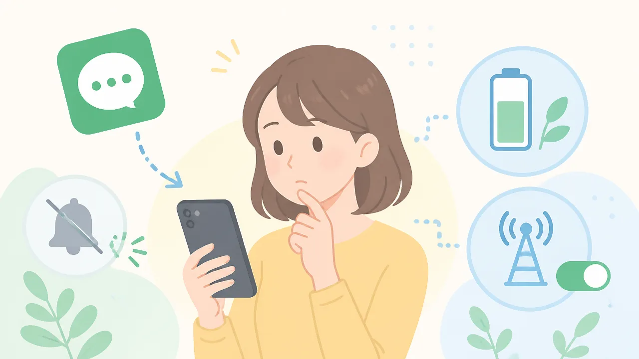 LINEの通知が来ないのはなぜ?特定の人だけ届かないときの確認方法
