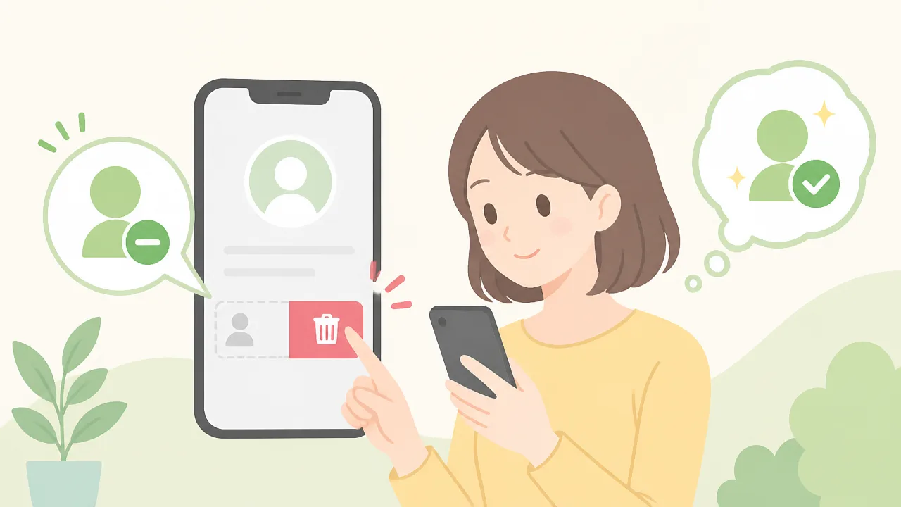 LINEの友だちを削除すると相手にバレる?非表示・ブロックとの違い